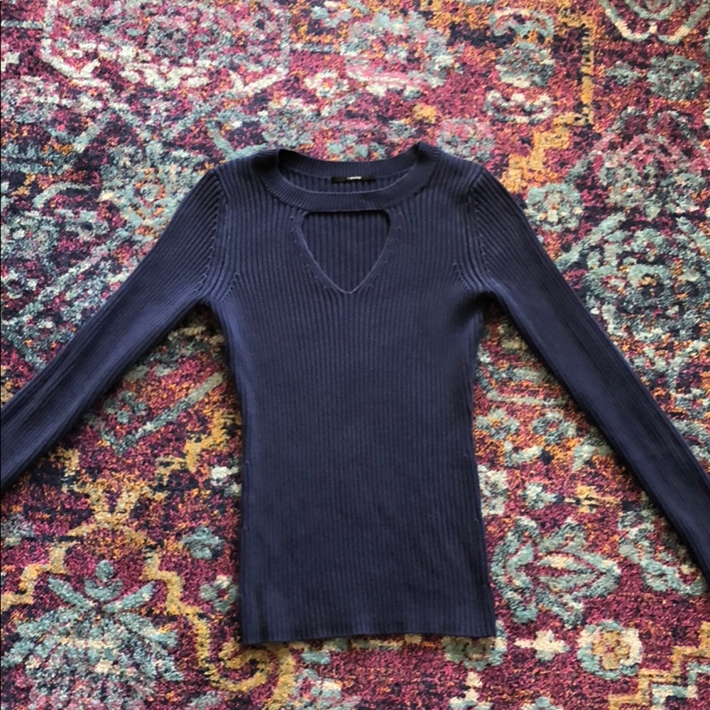 J brand keyhole sweater